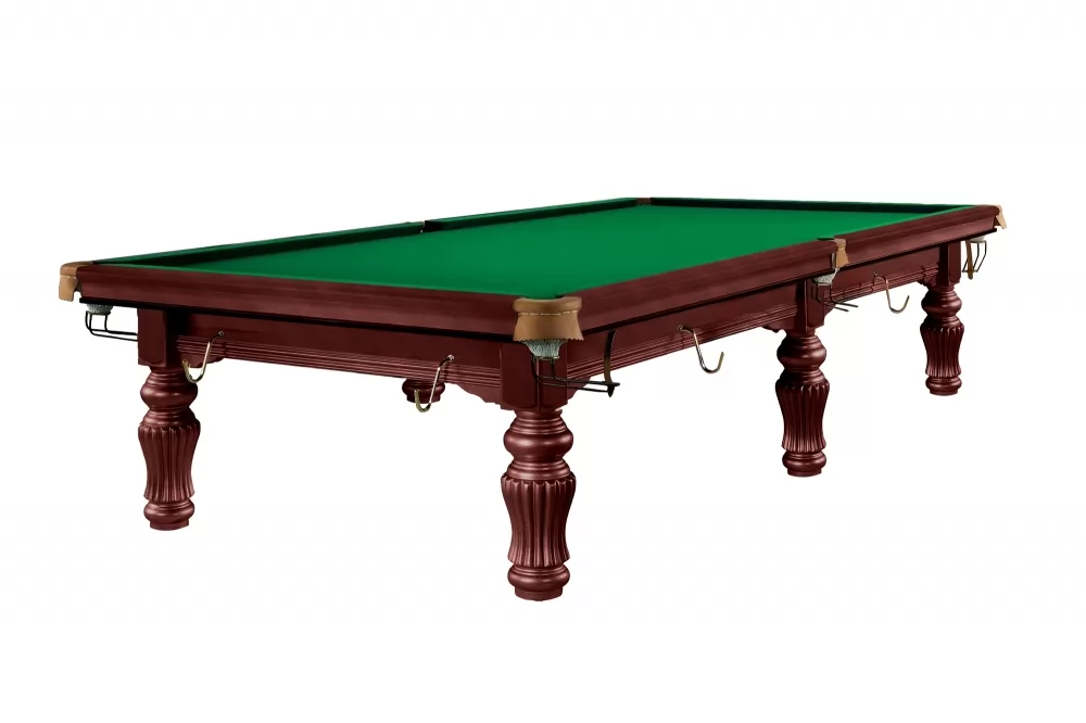 Snooker miza Dynamic Prince II Steelblock, mahagonij, 10 ft.