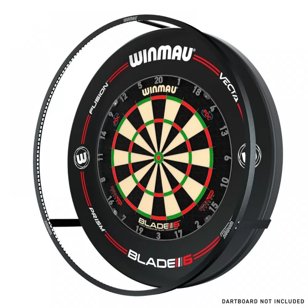 Winmau - paket Plasma + Surround, črne barve